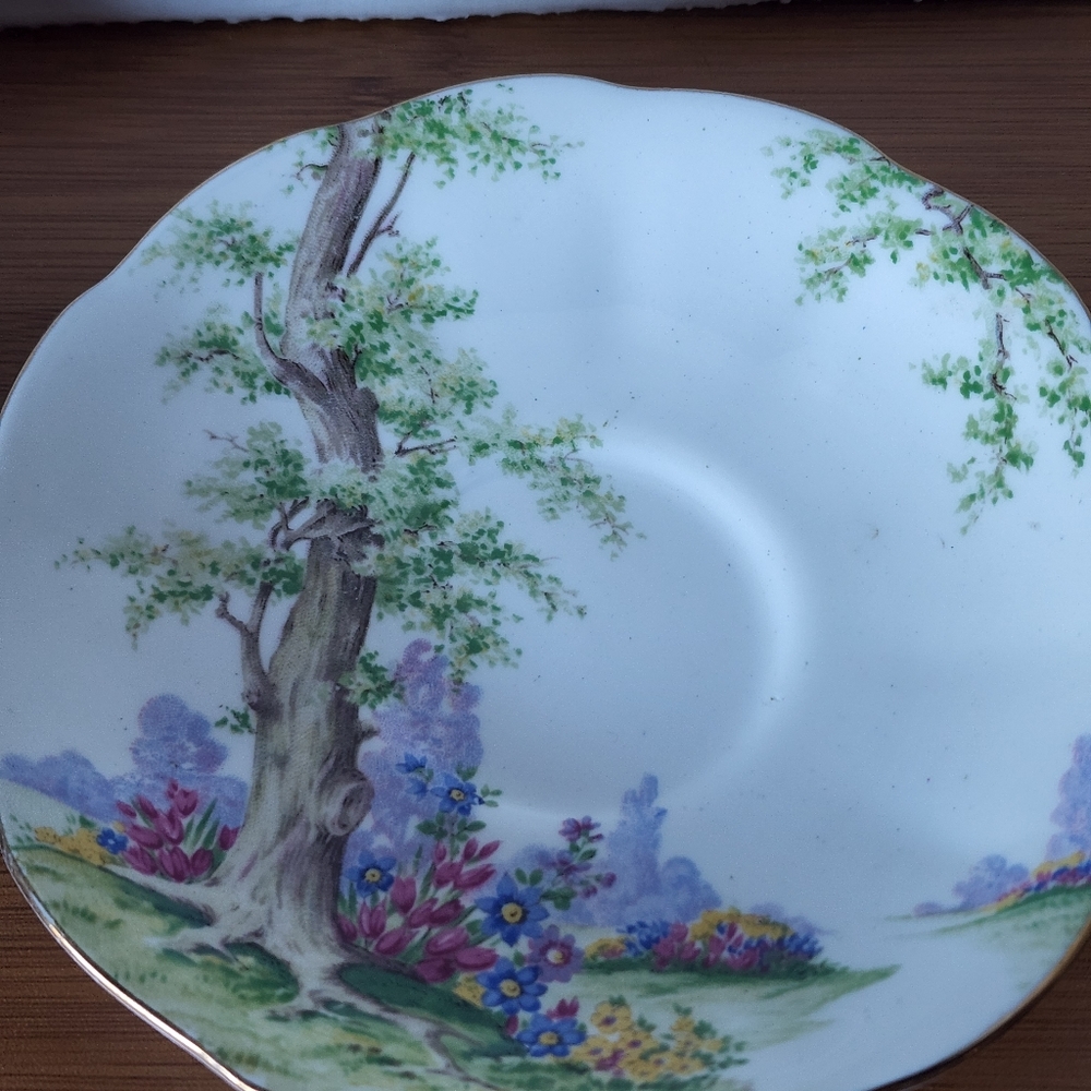 Vintage saucer plate